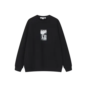 YOSHIYOYI Sweatshirt Unisex Black