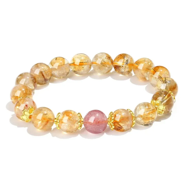 RIXIANGWAN Crystal Jade Bracelets Unisex-3