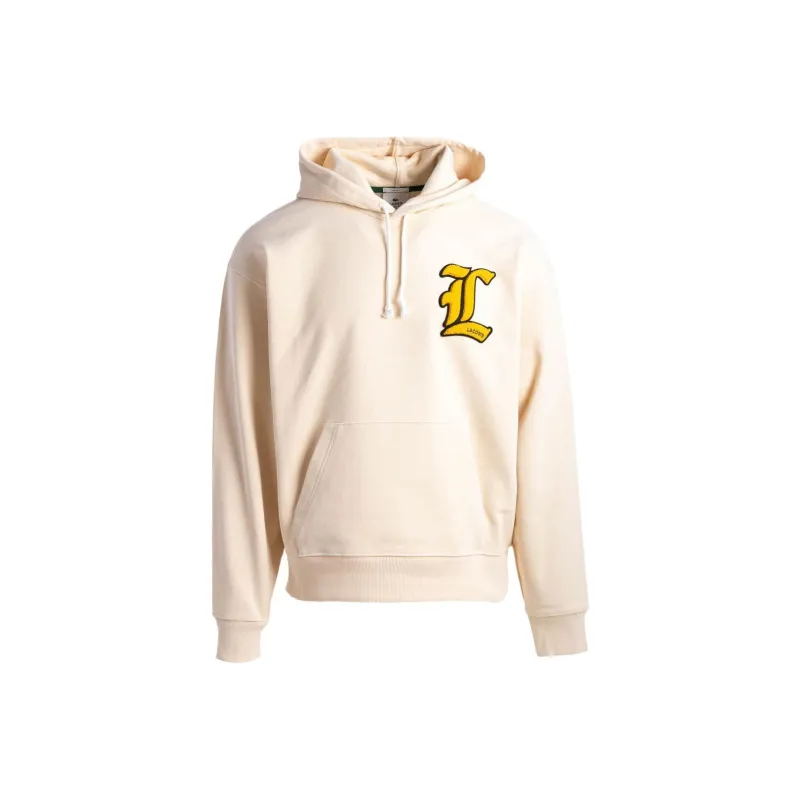 LACOSTE Sweatshirt Unisex Cream-0