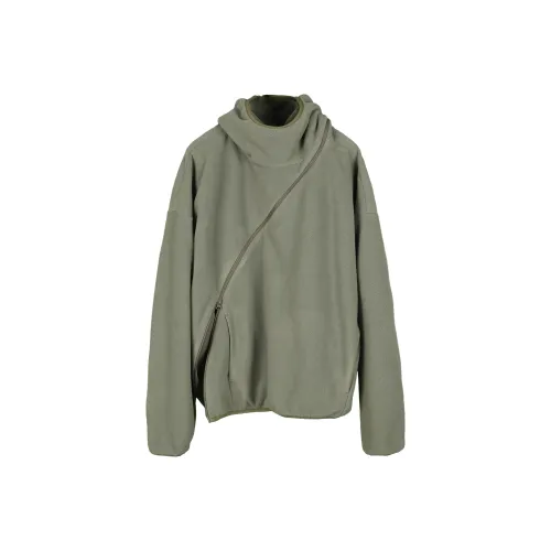 POST ARCHIVE FACTION (PAF) Sweatshirts Unisex Olive Green