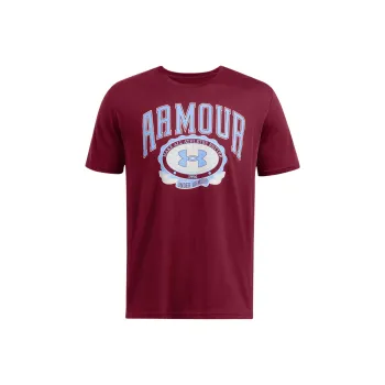 Under Armour Collegiate T Shirt Men's Flame Red