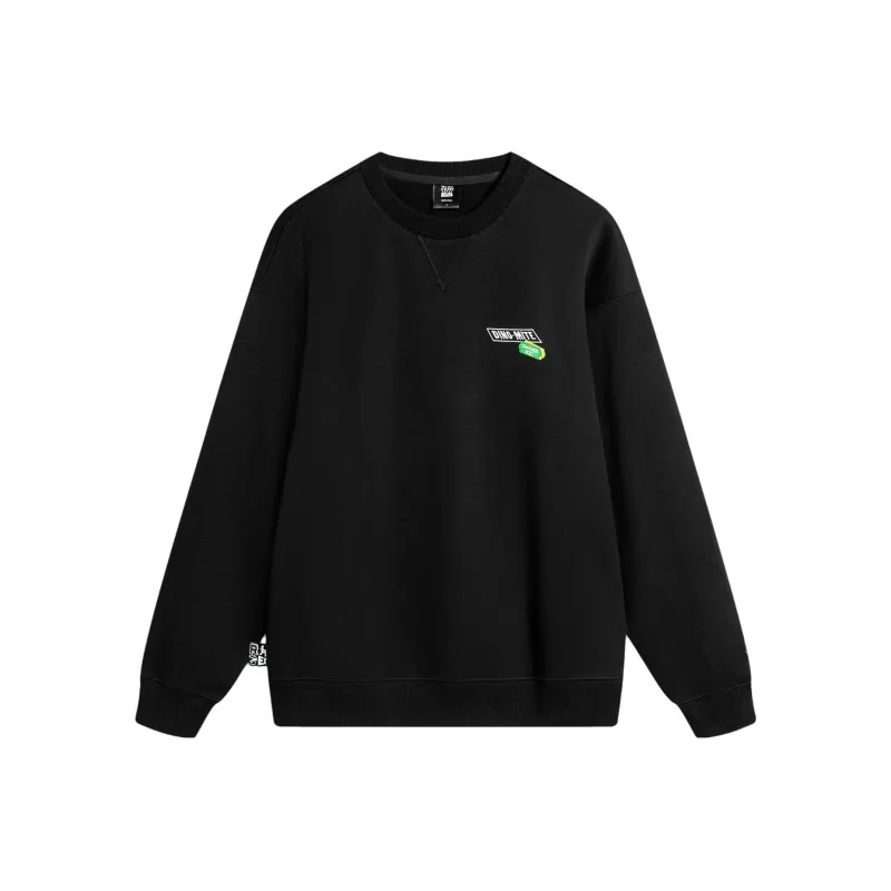 LiNing x DISHINIBAOBAOLONG Sweatshirt Unisex Black-0