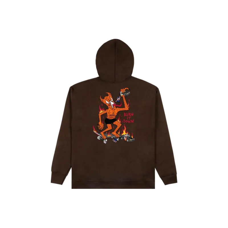 Thrasher x Neckface Sweatshirt Unisex Black Chocolate-0