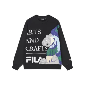 FILA x V&A LIANMINGKUAN Sweatshirt Men's Jet Black