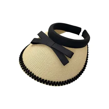 EQUIPMENTELEGANT Straw Hat Made Of Woven Straw Sun Hat Sun Protection Hat Women's