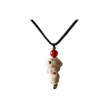 WUDE Ivory Nut Bodhi Necklaces Unisex
