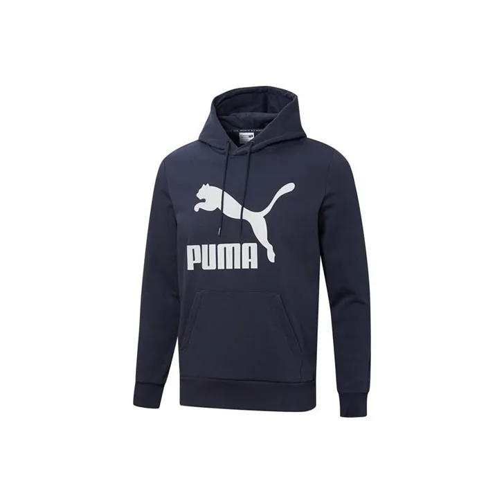 PUMA Sweatshirts Men Navy Blue-0