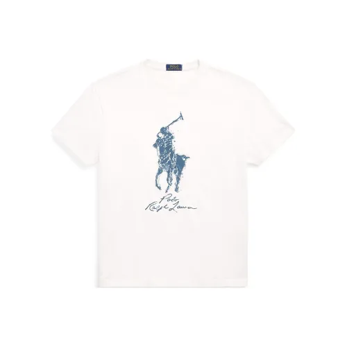 Polo Ralph Lauren SS24 T Shirt Men's Nivis Island Ecru