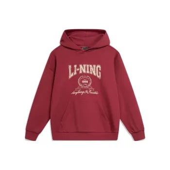 LiNing Sports Fashion Collection Sweatshirt Unisex Bicycle Red