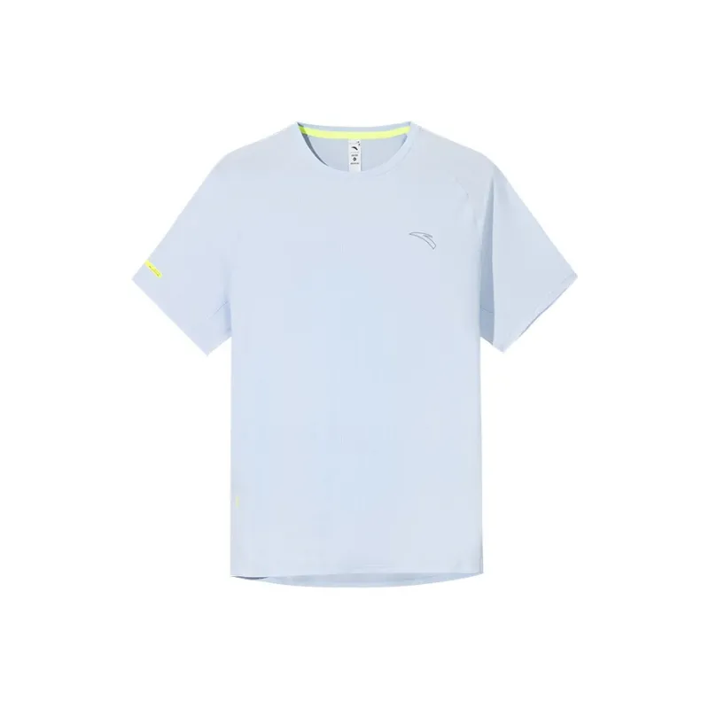 Anta Running Collection T Shirt Men's Frozen Blue-0
