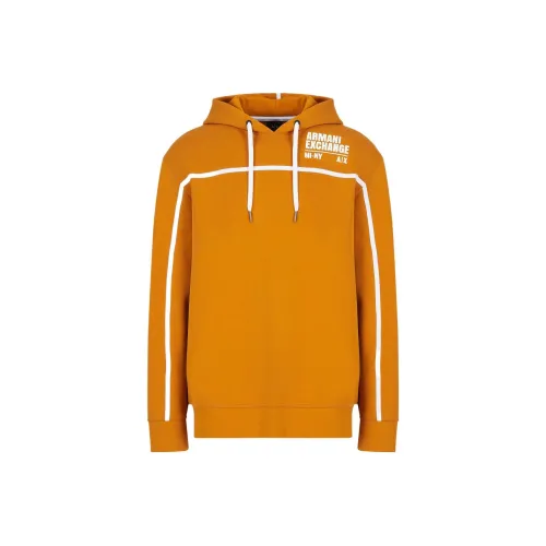 ARMANI EXCHANGE Sweatshirts Men Yellow Mouwen