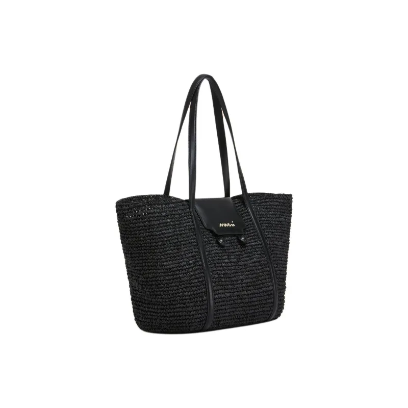 MARNI Trunkaroo Paper With Calfskin Tote Bag, Shopping Bag, Handbag, Shoulder Bag Medium Size Women's Black-2