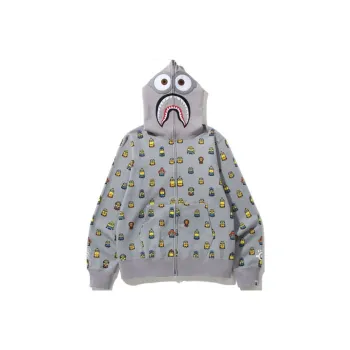 A BATHING APE X Minions Shark Full Zip Hoodie