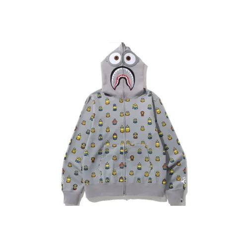 A BATHING APE X Minions Shark Full Zip Hoodie
