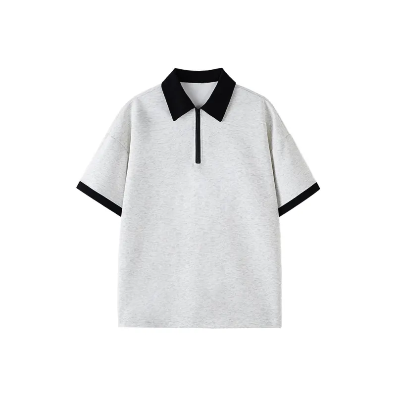 Fashion Minimalist Style Basic T Shirt Integrating Niche Design Elements Meeting Diverse Dressing Needs Unisex-4