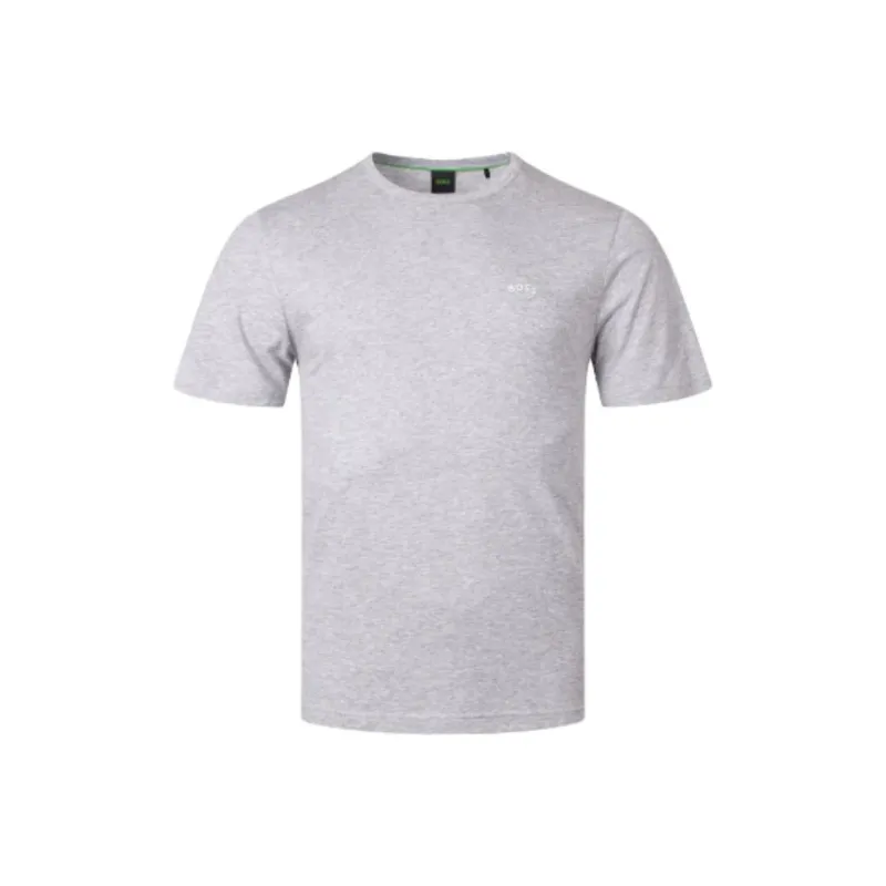 HUGO BOSS Logo print Cotton T shirt-0