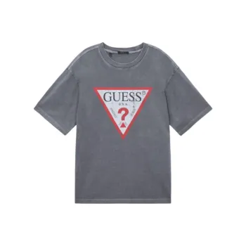 GUESS T Shirt Men's Charcoal Gray