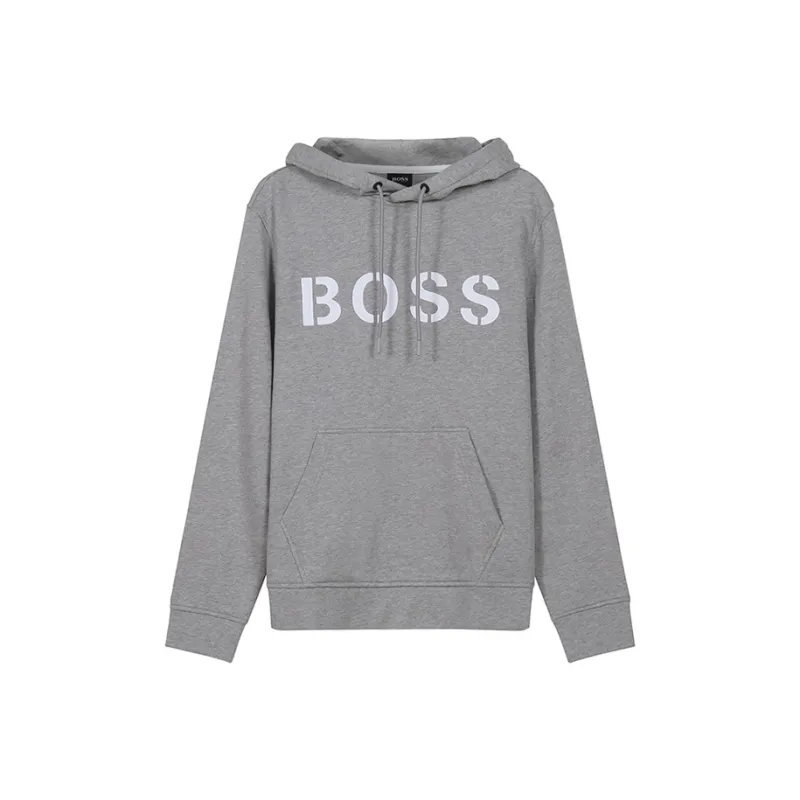 HUGO BOSS Sweatshirts Men Gray-0