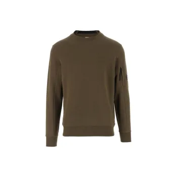 C.P.Company Diagonal Raised Fleece Crew Neck Sweatshirt