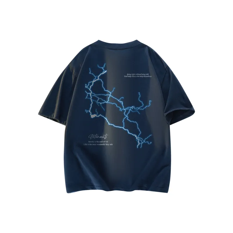 Small Columns Under The Sea T Shirt Men's-9