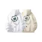 2 Pack (White+Apricot) Fleece-Lined