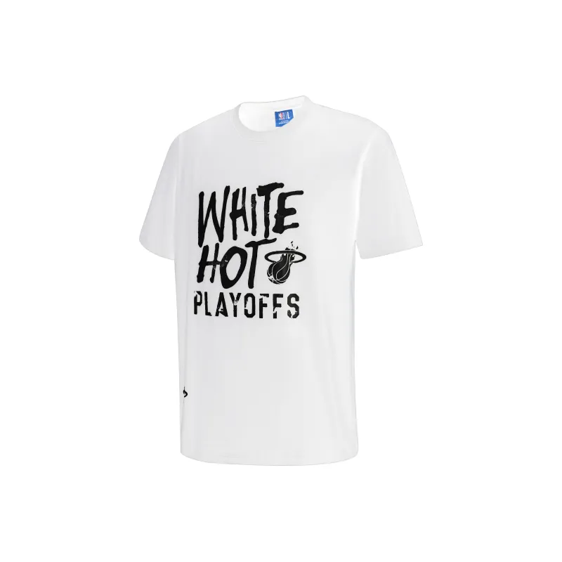 NBA Miami Heat T Shirts Unisex White-0