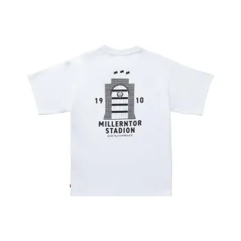 Levis St Pauli Soccer Club, Collaboration T Shirts Unisex White