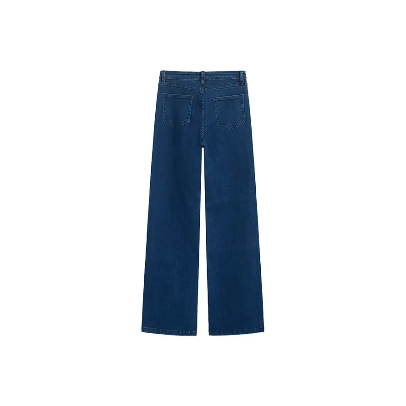 PLANE DRIFT Jeans Women's Dark Blue-1