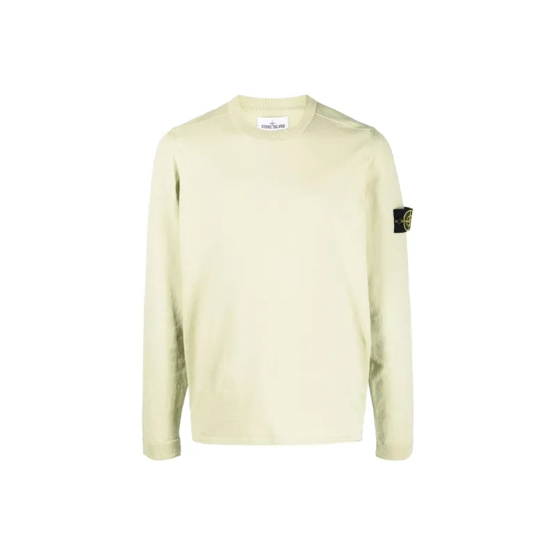 STONE ISLAND Sweatshirts Men Light Green-0