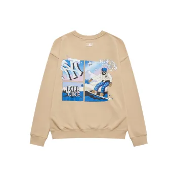 MLB Like Series Sweatshirts Unisex Camel