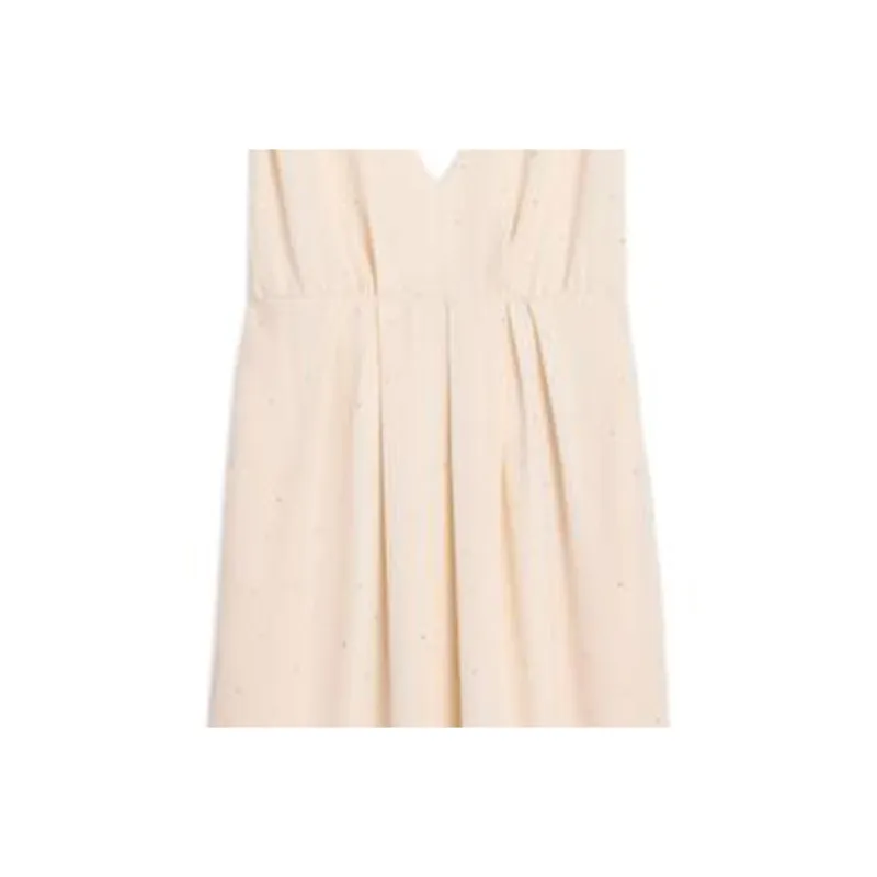CELINE Sleeveless Dresses Women's Cream-4