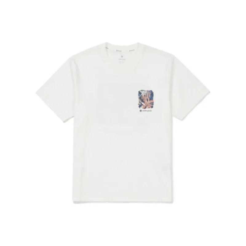 Snow Peak Drop Shoulder Sleeve T Shirt Men's-6