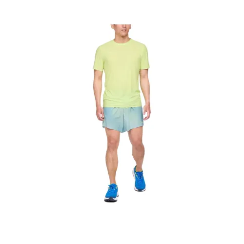HOKA ONE ONE Airolite Run Short Sleeve T Shirt Men's Lettuce
