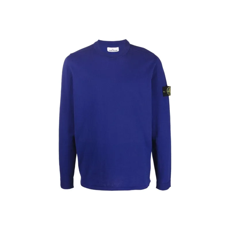 STONE ISLAND Sweatshirts Men Navy Blue-0