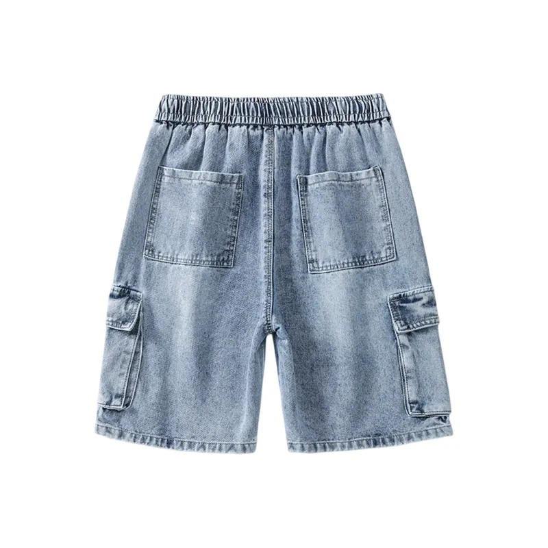 G.M BONNEY Denim Shorts Unisex-1