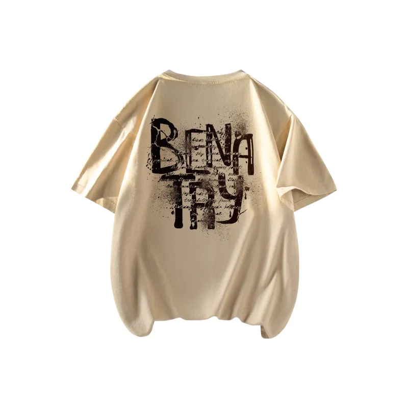 BENATRY T Shirt Unisex Black Gray Color-6