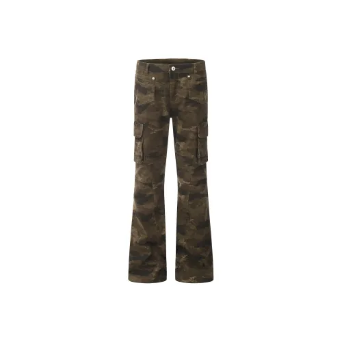 COMXZ Cargo Pants Unisex Camouflage
