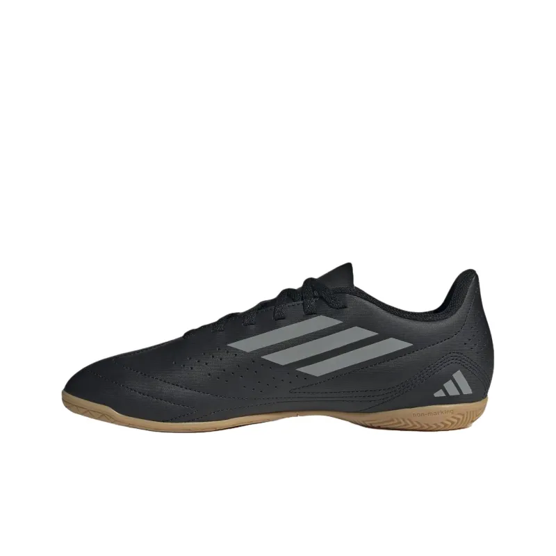 Adidas Deportivo 3 Indoor Anti Slip Wear Resistant Soccer Shoes Men's Black-1
