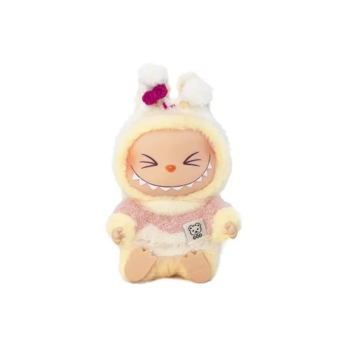 Modified Baby POP MART Labubu THEMONSTERS Bunny Sweetie Silky Soft Plush Mystery Box Confirmed Style Hang Tag Box 15cm