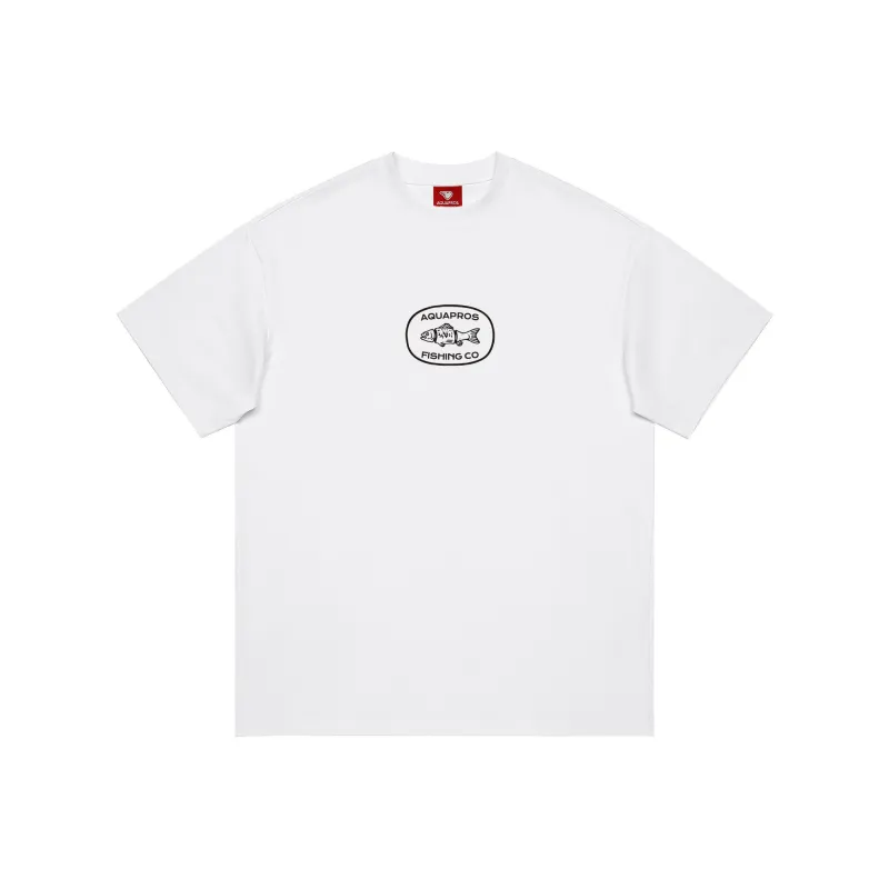 AQUAPROS T Shirts Unisex White-0