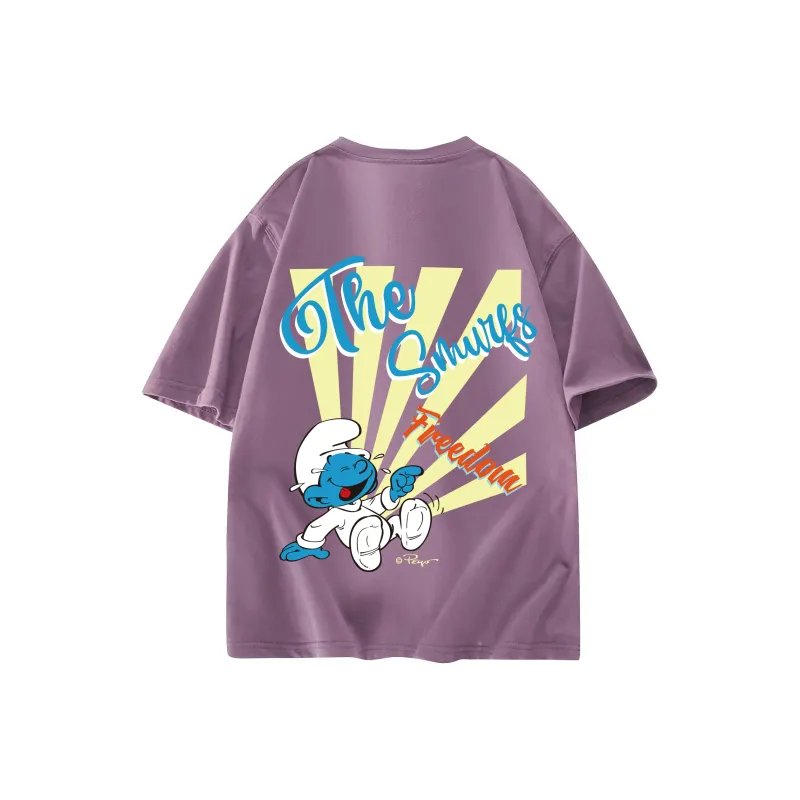 The Smurfs T Shirts Unisex-18