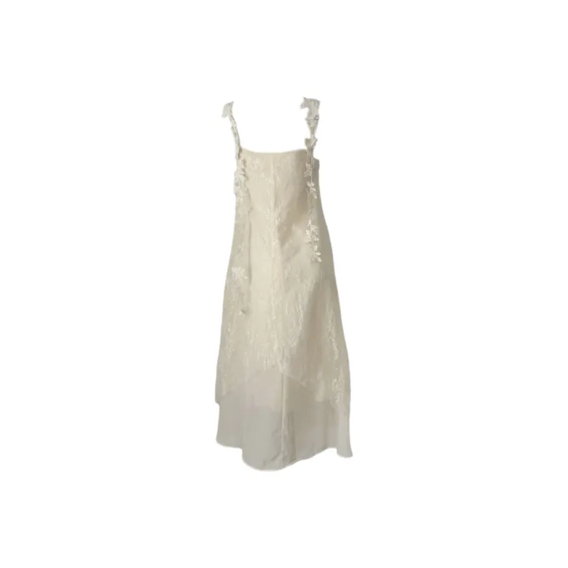 LEMON FAIRY Slip Dress Women's Apricot-1