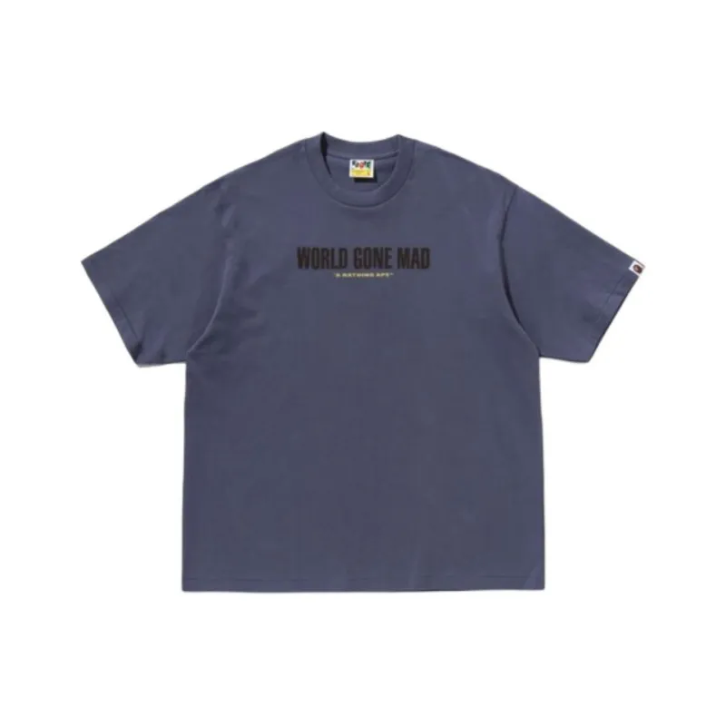 A BATHING APE Slogan Relaxed Fit Tee-2