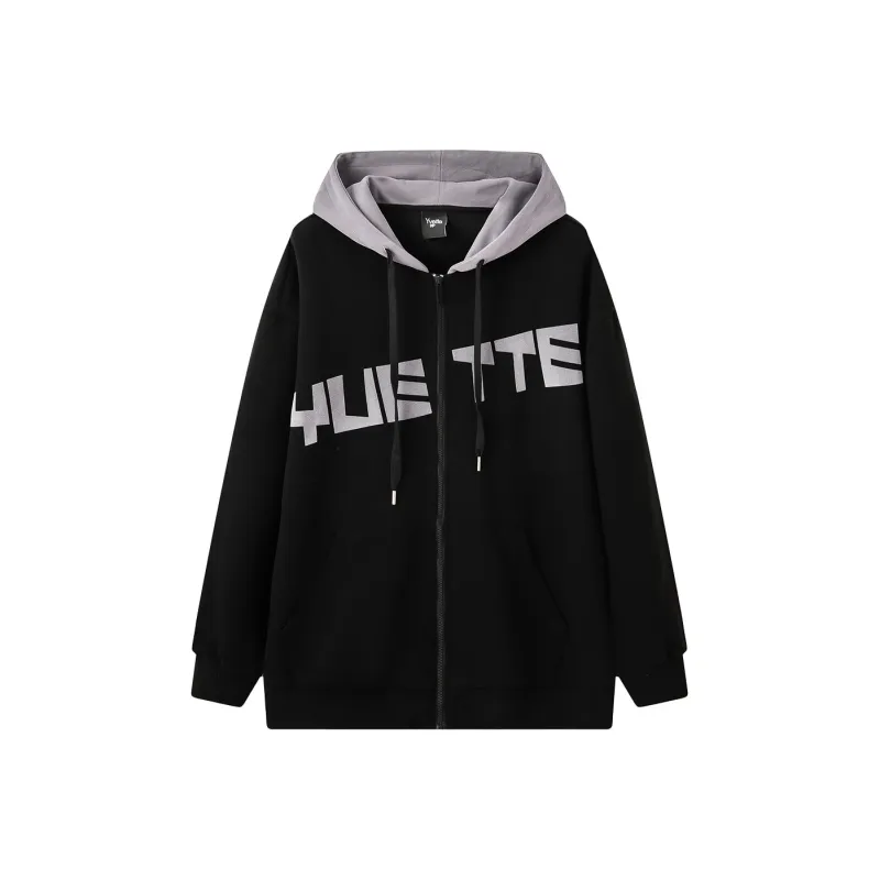 Yvette Hooded Loose Fit Sweatshirt Fall Unisex-0