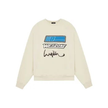 WE11DONE Logo Printed Crewneck Sweatshirt