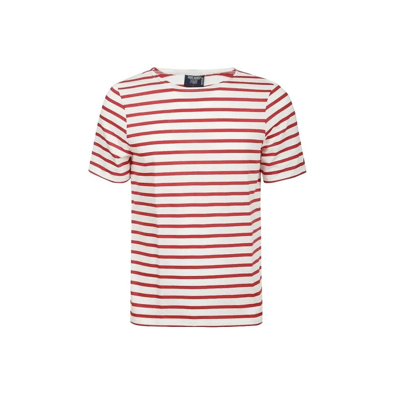 SAINT JAMES Striped Crewneck T Shirt-0