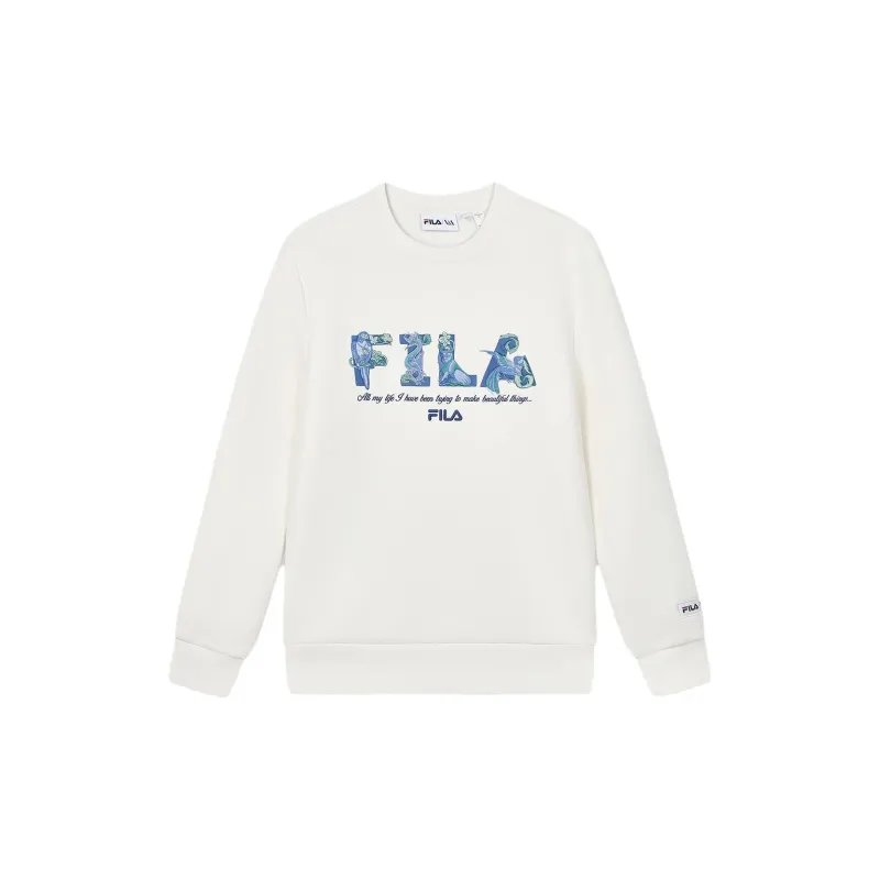 FILA x V&A LIANMINGKUAN Sweatshirt Men's Ivory-0