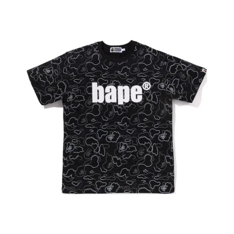 Bape Neon Camo Tee-0