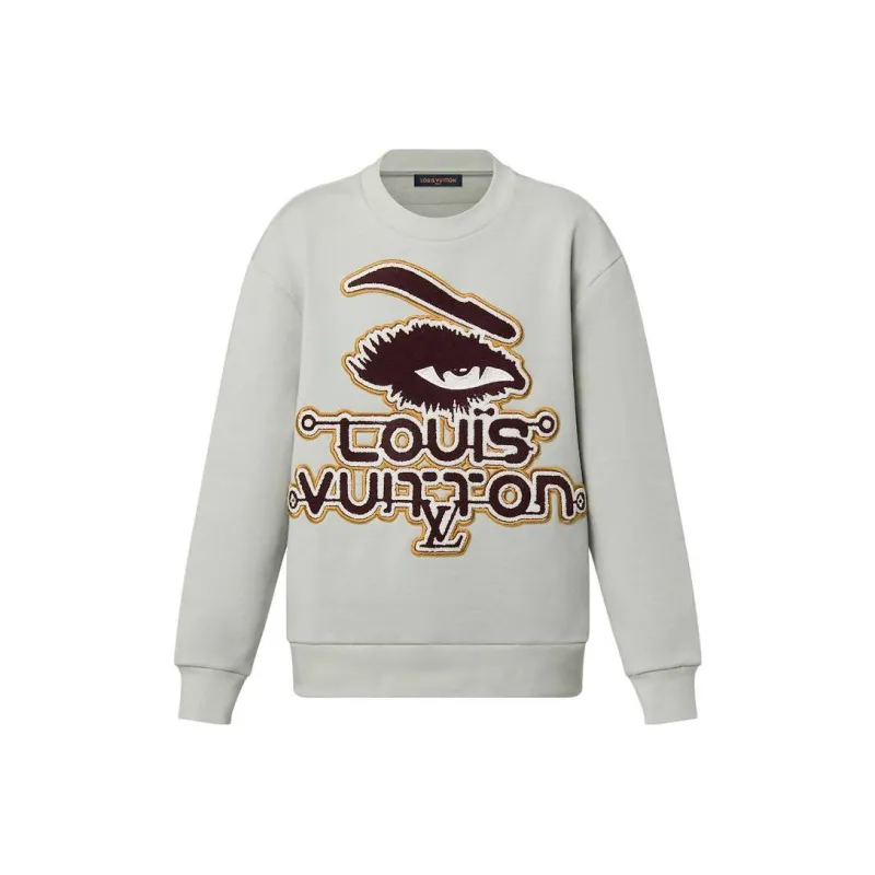 LOUIS VUITTON Sweatshirt Men's Light Green-0