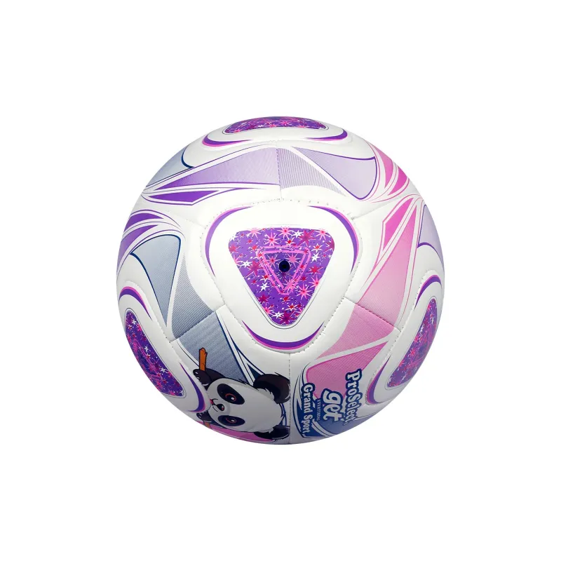 ProSelect Size 5 Soccer PU Machine Stitched Soccer Ball Unisex Purple-5